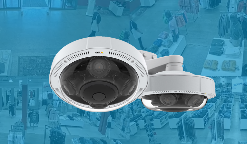 Descubra : Axis P3707-PE e P3717-PLE Multidirecional – 4 áreas diferentes em uma única câmera