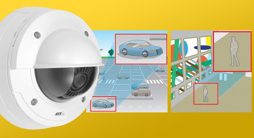 Detecção e rastreamento automático - Conheça o Axis Autotracking