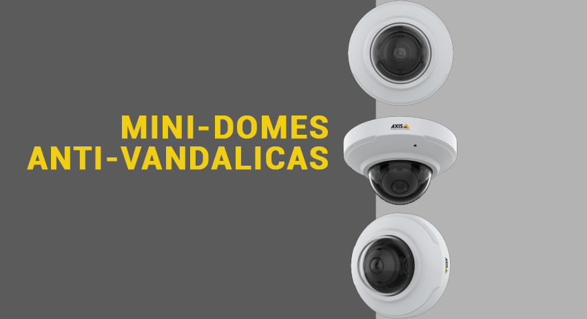 Nova  linha de câmeras Axis M30 com tecnologia anti-vandalica